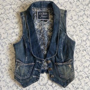 Guess Jeans Denim Vest